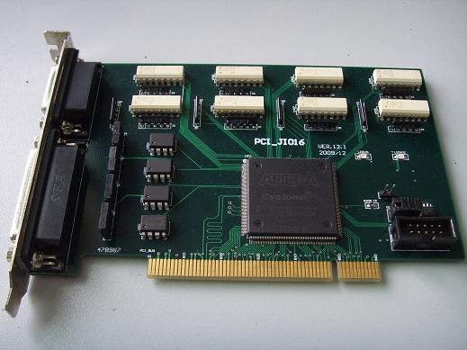 8011型PCI四路频率测量和十六路IO卡